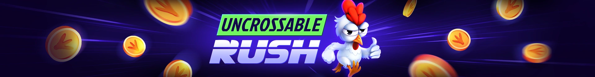 baner Uncrossable Rush Ultra szeroki.
